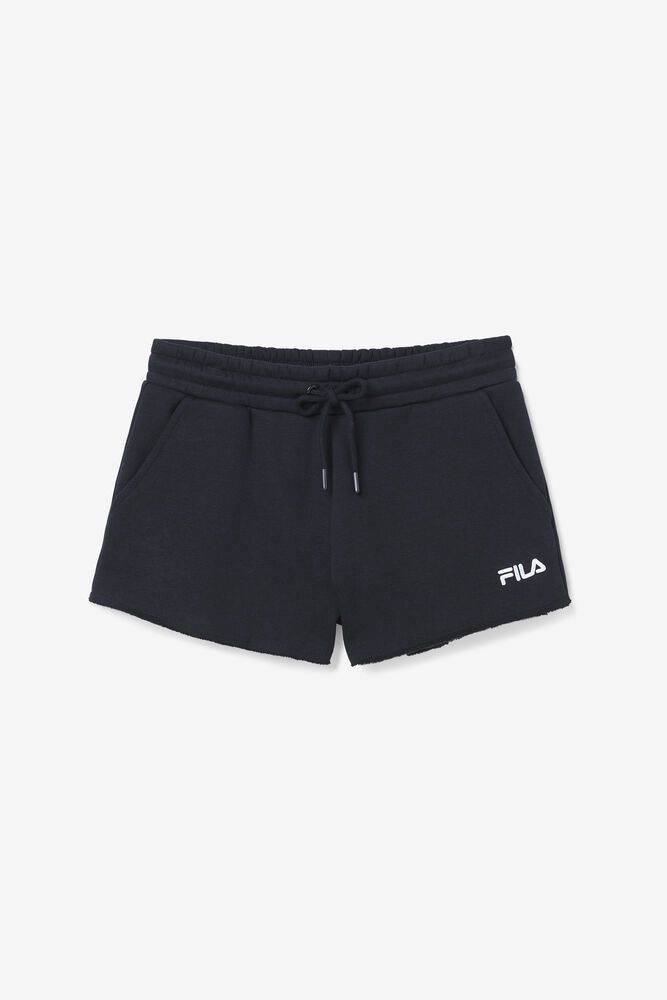 Fila Kari Black Shorts Womens - NZ 06312-OAWK